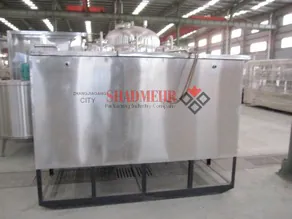 Horizontal stainless steel cold beverage water tank