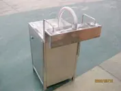 Compact stainless steel steam shrink tunnel